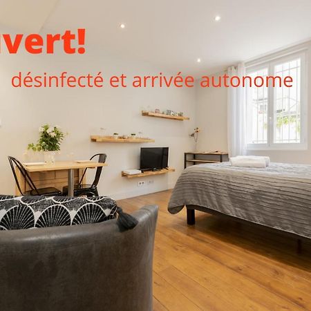 Ferienwohnung Studio Cozy Gare - Meuble De Boubee By Ceciloue Toulouse Exterior foto