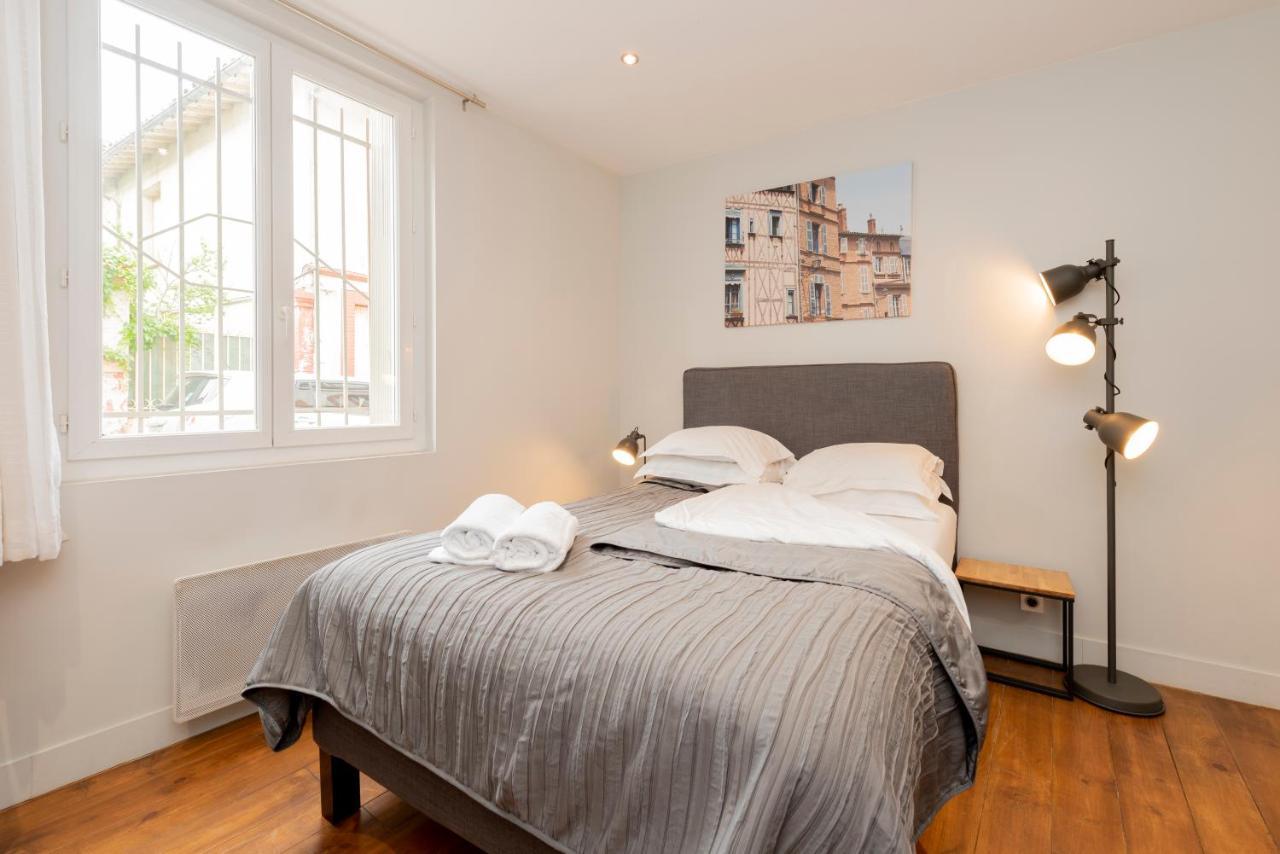 Ferienwohnung Studio Cozy Gare - Meuble De Boubee By Ceciloue Toulouse Exterior foto